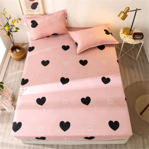 Printing Fitted Bed Sheets For Home Bed Dustproof Protective Case Single Double Queen King Bed Mattress Cover 1pcs Bedding2026