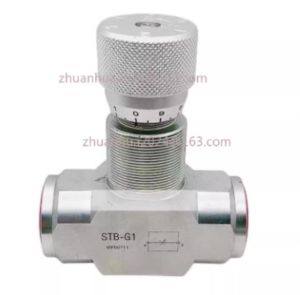 1PC Flow Control bidirectional hydraulic restrictor valve STB-G1