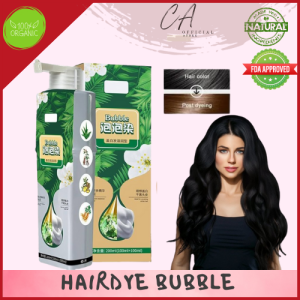 Plant Extract Bubble Hair Dye Shampoo Grey Hair Color 200ml Hair Dye Cream
