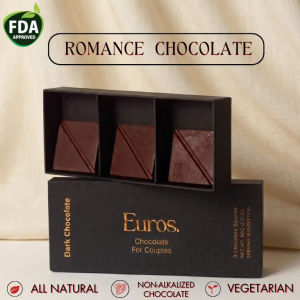 Euros Chocolate (Dark) - Gift for Him/Her Dessert Snack Perfect Gift Healthy & All Natural Chocolate Gift for Him/Her