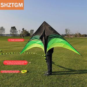 [COD] SHZTGM ว่าวทุ่งหญ้า1.2ม. ง่ายต่อการบินสำหรับผู้ใหญ่ว่าวสามเหลี่ยมสำหรับเด็กติดตั้งง่าย