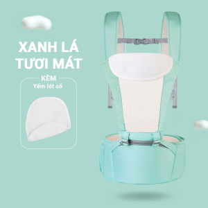 Địu em bé 6 tư thế chống gù Baby-S Địu cho bé 0-2 tuổi đa năng vải lưới thoáng mát – SSS013
