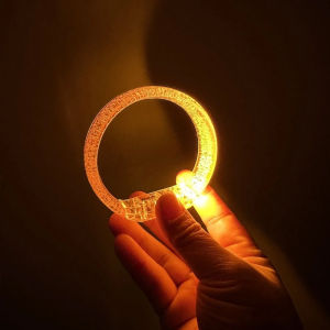 🎉SG Stock Colorful LED Bracelet & Bubble Ring Glow In The Dark Light Toys Kids Childrens Day Gift Concert Party Decor