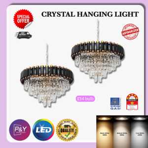 MODERN LUXURY GOLDEN BLACK SERIES CRYSTAL PENDANT LIGHTS