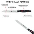 ZWILLING Twin Pollux 13cm Utility or Tomato Knife Serrated Edge. 