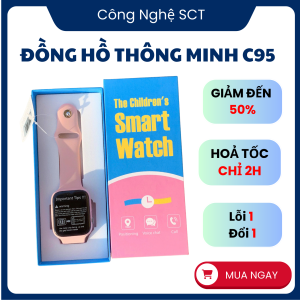 Đồng Hồ Định Vị Thông Minh GPS Cho Bé Trai Bé Gái Y36 C95 Gọi Video Thiết Lập Vùng An Toàn