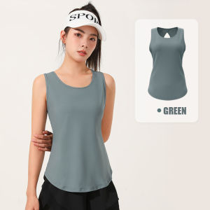 เสื้อแจ็กเก็ตเสื้อกล้ามกีฬาชุดโยคะสำหรับผู้หญิง BT เสื้อยืดสร้างความงามให้กับหลังการวิ่งของร่างกายเส้นด้ายตาข่ายระบายอากาศสำหรับฤดูร้อนการเคลื่อนไหวทรงหลวมกระชับผิวแฟชั่นเป็นมิตรกับสิ่งแวดล้อม