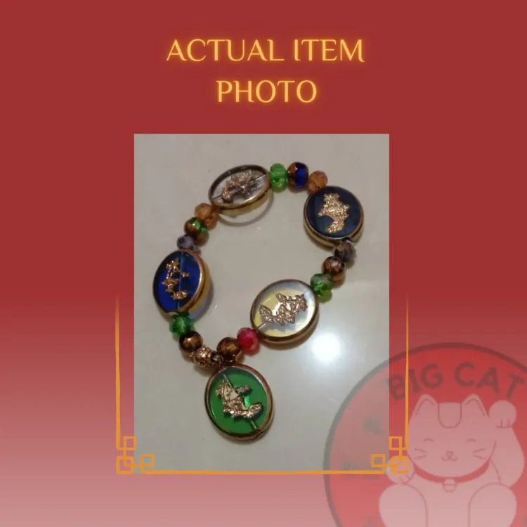 Joyful Fengshui Charms - 🌈 zodiac over all good luck charms simple bracelet  Whatsapp 📲📲📲 0523511681  💝rat💝ox💝tiger💝rabbit💝dragon💝snake💝horse💝sheep💝monkey💝rooster💝dog💝pig💝  ✓all in one lucky charms for : health,attract wealth,protection ...