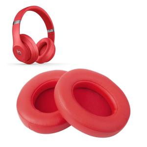 Replacement Earpads for Beats Studio 2 and 3 Leather Ear Cushions Soft and Comfortable Studio Headphone Pads