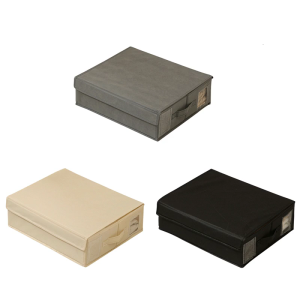 Practical Foldable Bed Sheet Organizers with Large Capacity and Zippered Closure Designs for Easy Storage Solution