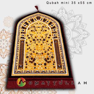 Sajadah kubah dewasa spigel bludru tebal turkey 70x110cm / Perlengkapan Shalat