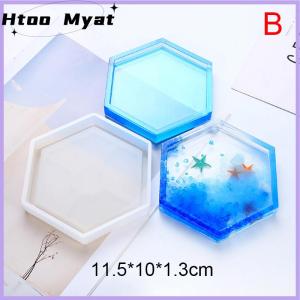 tantuoye Coaster nhựa Silicone cup Mat Pad khuôn đồ trang sức làm Epoxy khuôn công cụ thủ công