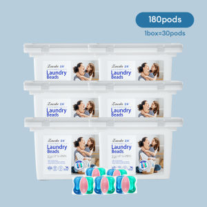 洗衣凝珠 Value Bundle | Zencolor 3 In 1 Laundry Capsules Detergent beads laundry wash Laundry Beads scent booster laundry detergent liquid gel 30pod/Box