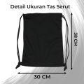 Tas Ransel Serut Stringbag Terbaru - Tas Drawstring Serut Pria Wanita Anti Air - New Stringbag - Part V. 