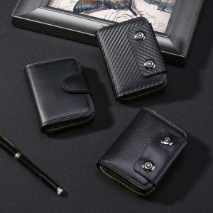 New Mens Short Accordion Double Buckle Wallet – Large Capacity Card Holder and Coin Purse