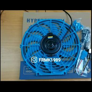 HYPERCOOL 8/12HIGH SPEED UNIVERSAL ELECTRIC SLIM FAN PUSH PULL BRAND "/10" "/14"