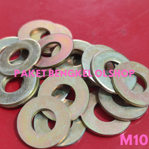 PER KG Ring Plat Kuning M6 M8 M10 M12 M16
