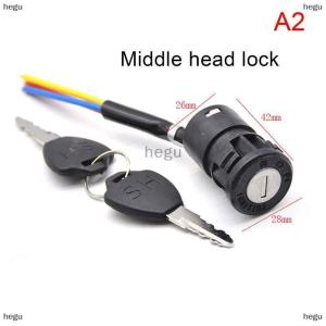[COD] hegu Công Tắc Đánh Lửa Key Điện Khóa Phổ Xe Đạp Điện Đi Xe Đạp Di Động Chống Bụi Đi Xe Đạp Phụ Tùng Cho Xe Điện