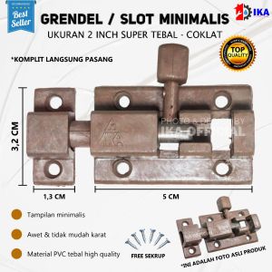 Grendel Jendela pvc / Grendel Pintu / Slot Selot plastik tebal minimalis anti karat wc lemari / TERMURAH Grendel Stainless Stanlis Tebal Selot Pintu Selot Jendela Kunci Pintu Grende ANTI KARAT / Grendel Slot Pintu Jendela termurah