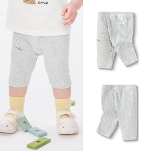 Balabala quần legging bé gái mỏng mùa hè bé thoải mái co giãn quần dễ thương Ngọt Ngào Phong cách giản dị