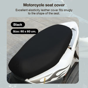 【Motorcycle Seat Cover 】Universal Breathable Seat Cushion Cover Motor Waterproof Sun Protective Cover