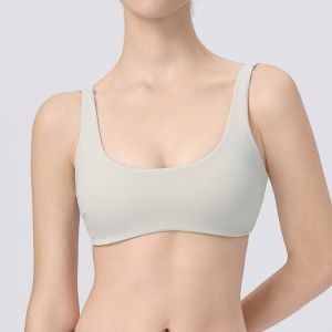 Áo ngực thể thao tập Yoga nữ với đồ lót tập gym nữ chạy bộ miếng đệm ngực cố định