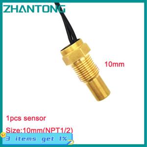 ZHANTONG 1PC 12V 24V 10MM 12MM 14MM 16MM 17MM 21MM Universal Water Temperature Sensor Car Temperature Sensor Water Temperature Gauge