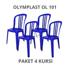 KURSI PLASTIK KURSI MAKAN KURSI SENDER OLYMPLAST OL 101 [KURACC]