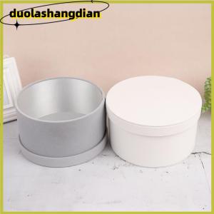 [Duola] 1 cái vòng Flannelette Hộp Hoa florist Quà Tặng bên bao bì hộp trang trí