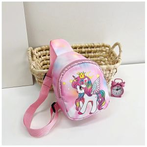 Kid Travel Crossbody Backpack Sanrio Bag Cinnamoroll Bag Cartoon Shoulder Handbag Kuromi Kawaii Hello Kitty Chest Bags G