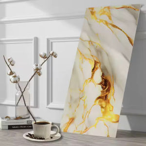 Wallpaper Vinyl Kamar Mandi Anti Air Motif Marmer 30 x 60 cm Lantai Marmer Vinyl Marbel Granit