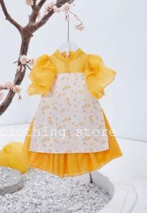 Áo Dài Cách Tân Tay Voăn Cho Bé Gái Chất Liệu Nhung Chéo Hoa Kèm Chân Váy Ren Hai Lớp Ri 7 Từ 10-20kg (2 Màu Đỏ - Hồng) Set Áo Cách Tân Và Váy Họa Tiết Đẹp Trẻ Em Mặc Party Diện Tết Sang Trọng