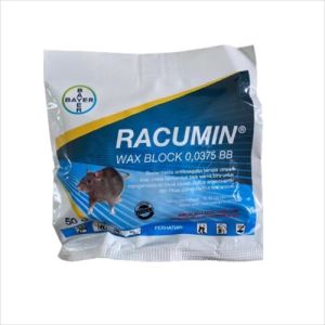 Pengendali Tikus Racumin  50gr  hama Tikus Ampuh
