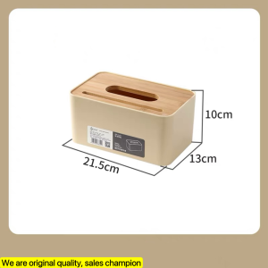 Large wood tissue holder with phone holder tissue box dispenser for table muti-functional napkin holder tissue holder for kitchen tissue holder desktop storage box organizer tissue holder with organizer tissue holder for restaurant tissue case for car