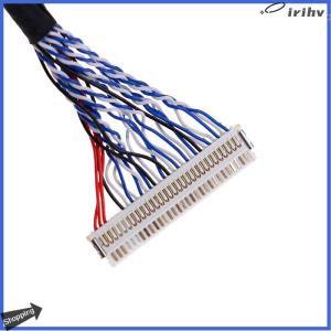 【jianzhanqinl】 25Cm 8 bit lvds cable fix-30 pin 2ch for 17-26inch lcd led panel controller