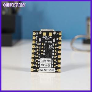 ZHUYUN 1 Set Ultra-Small WiFi Bluetooth 5.0 ESP32-S3 Supermini Development Board For Arduino Micropython ESP32 S3 ESP32-S3FH4R2