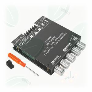 High Power ZK-TB21 Bluetooth 2.1 Channel Amplifier 160W*2 + 220W TDA7498E Subwoofer Audio Module para sa Home Theater