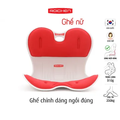 Giao hoả tốc 2h_Ghế chỉnh dáng ngồi đúng dành cho Nam Nữ Trẻ Em - Roichen Hàn Quốc (Made in Korea). Hàng chính hãng Roichen