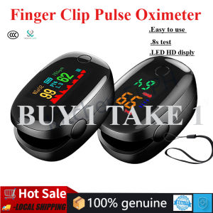 Buy 1 Get 1 Free - Portable Finger Pulse Oximeter with Heart Rate & Blood Oxygen Saturation Monitor Original Smart Health Meter