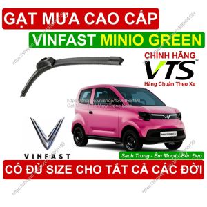 Gạt Mưa VTS Kính Lái Vinfast Minio Green Cặp Gạt M.ưa Kính Lái Vinfast Minio Green C.ó Đủ Size Cho Cá.c Đời