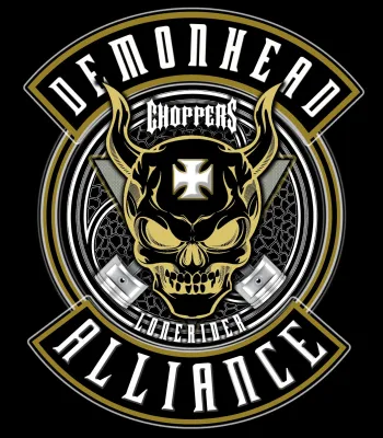 Sablon Custom Satuan Murah Tinggal Setrika Print DTF - DEMONHEAD