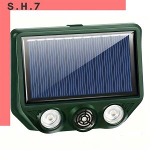 Solar Animal Deterrent 500mAh for Repel Mouse Coyote Fox Raccoon Deer