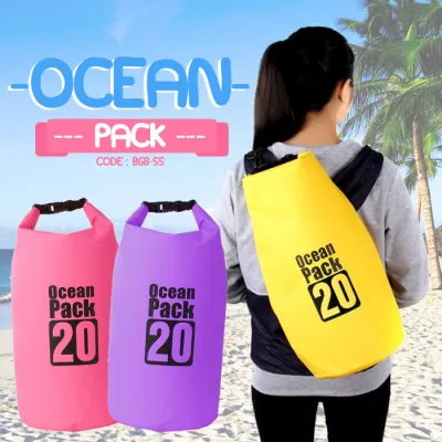 Terlaris `Promo Dry Bag 2L 5L 10L 20L 30L ( Ocean Pack ) tas berenang tas kekinian
