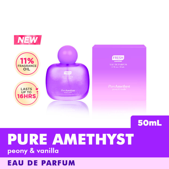 Fresh Scentlab Pure Amethyst Eau De Parfum 50mL | Lazada PH