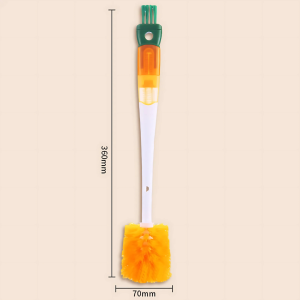 4in1 Long Handle Cleaning Cup Brush Water Cup Cleaning Milk Bottle Brush Wash Cup Brush