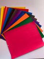 COLORED PAPER, 250'S PER REAMS rondom Brand (SHORT). 