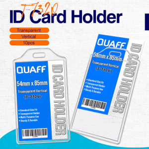 VSPH 54x85mm Clear ID Card Holder Vertical T-732V ID Sleeve 10pcs ID Protector ATM Size