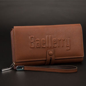 Dompet Pria Dompet Kulit Laki laki Import Dompet Panjang Cowok Baellerry Terbaru Dompet Lipat Laki laki import Dompet Kartu dan HP Pria Kulit Sintetis