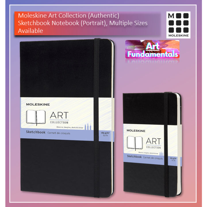 Moleskin Art Collection, Sketchbook and Sketchpad, Multiple Sizes