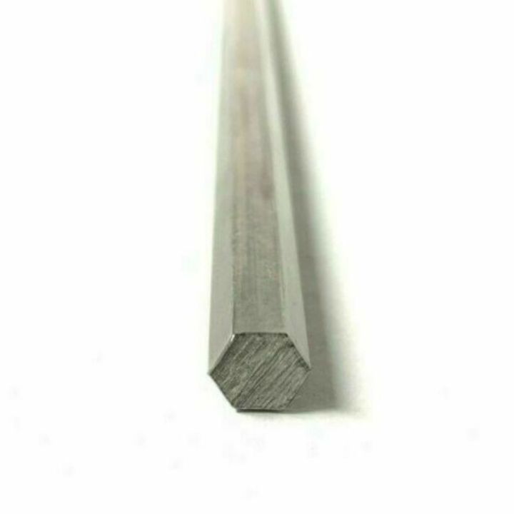 TZT MALL 304 Stainless Steel Hex Rod Bar Shaft 5mm 6mm 7mm 8mm 10mm